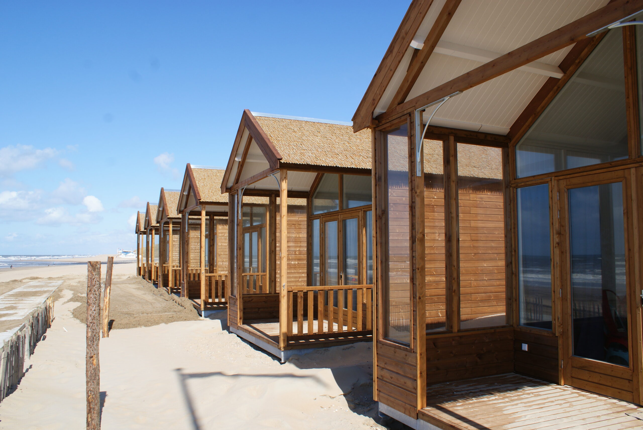 Strandslaaphuisjes-Katwijk