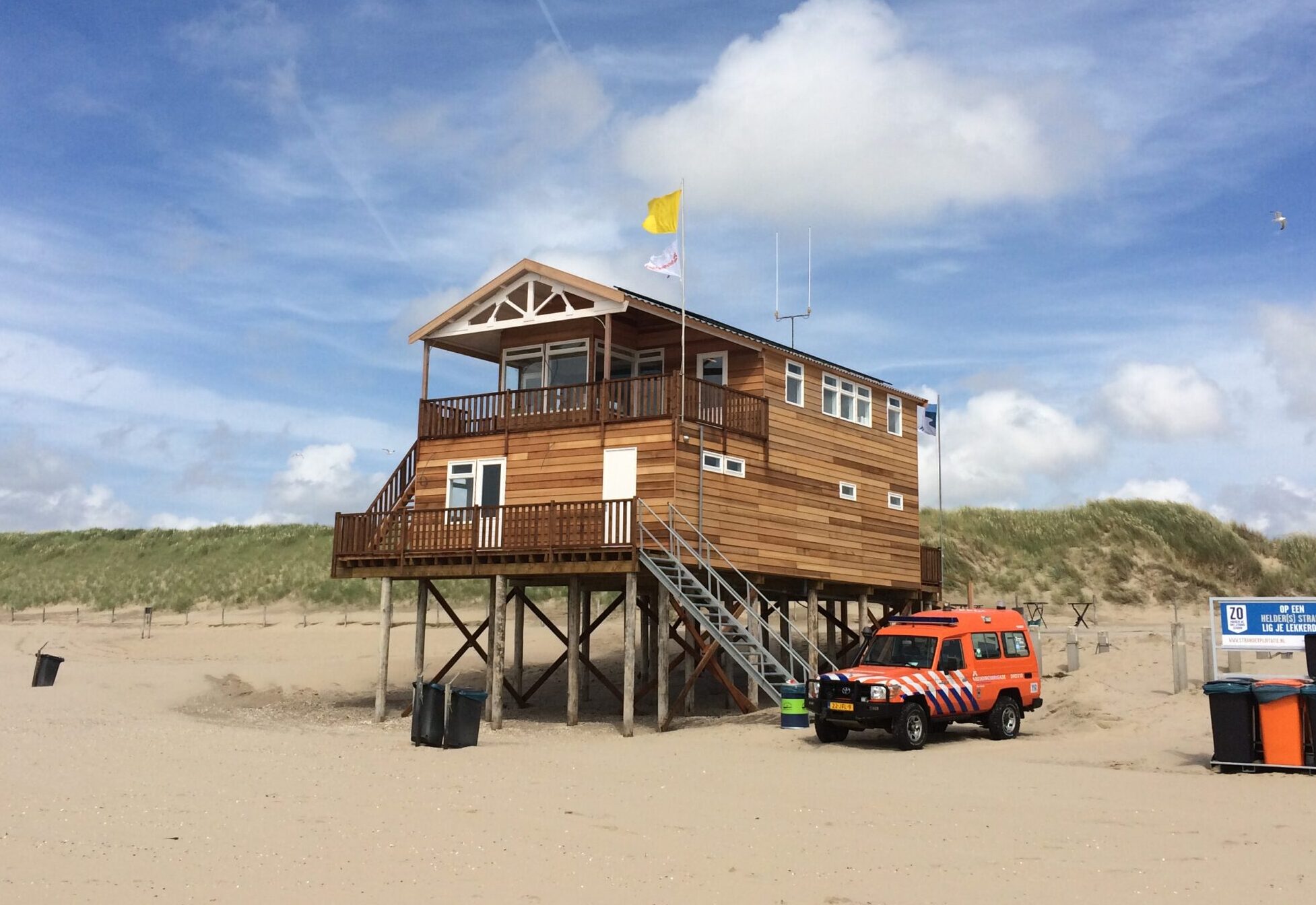 Strandpost Julianadorp 2 hoog