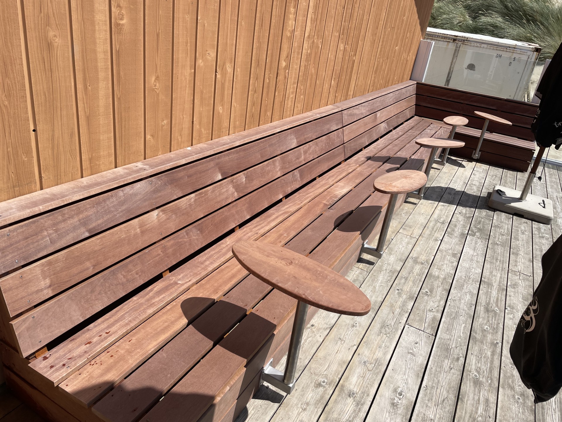Bank en tafels Strandloper-Cadzand