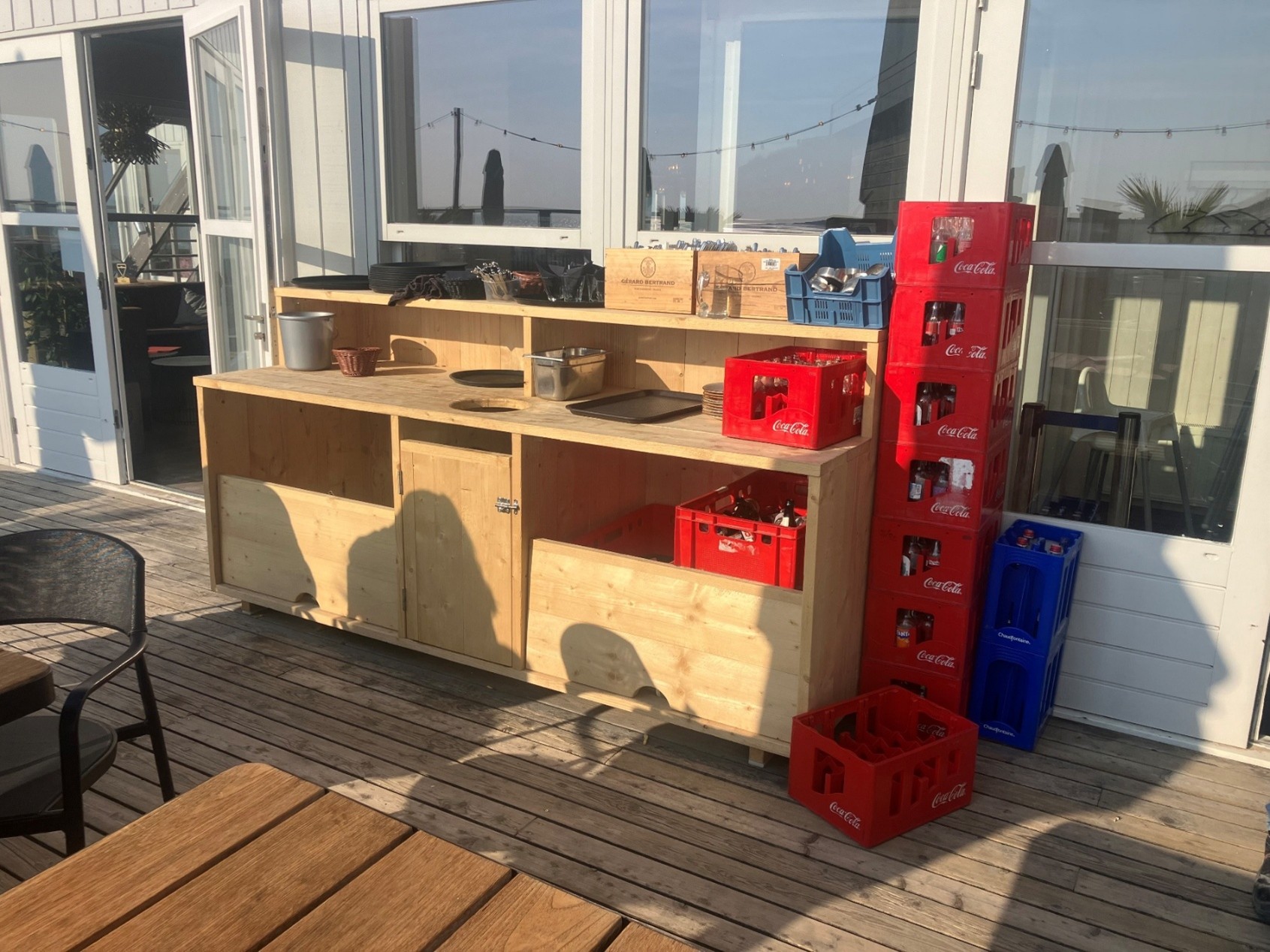 Boekanier Terraskast